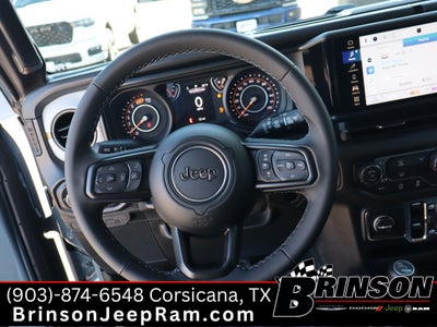 2026 Jeep Wrangler WRANGLER 4-DOOR SPORT S