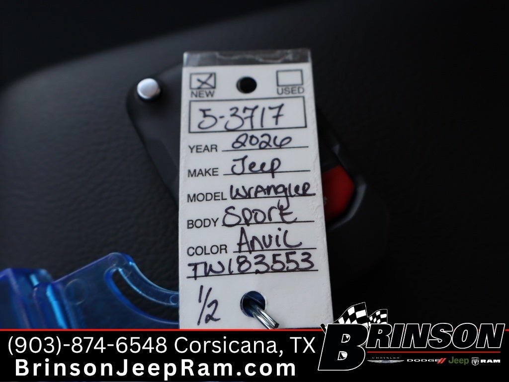 2026 Jeep Wrangler WRANGLER 4-DOOR WILLYS