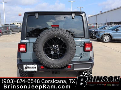 2026 Jeep Wrangler WRANGLER 4-DOOR WILLYS