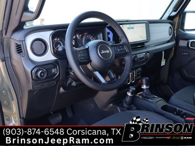 2026 Jeep Wrangler WRANGLER 4-DOOR SPORT S