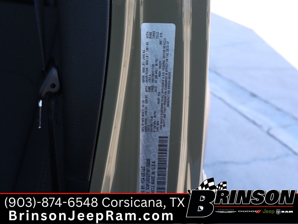 2026 Jeep Wrangler WRANGLER 4-DOOR SPORT S