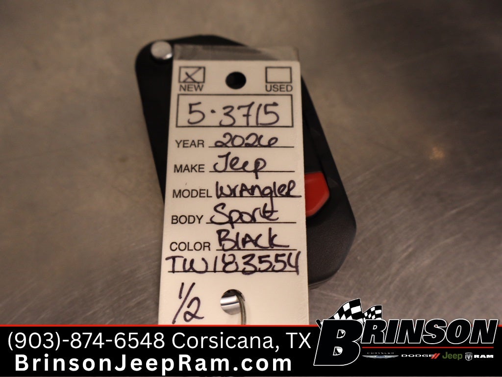 2026 Jeep Wrangler WRANGLER 4-DOOR WILLYS