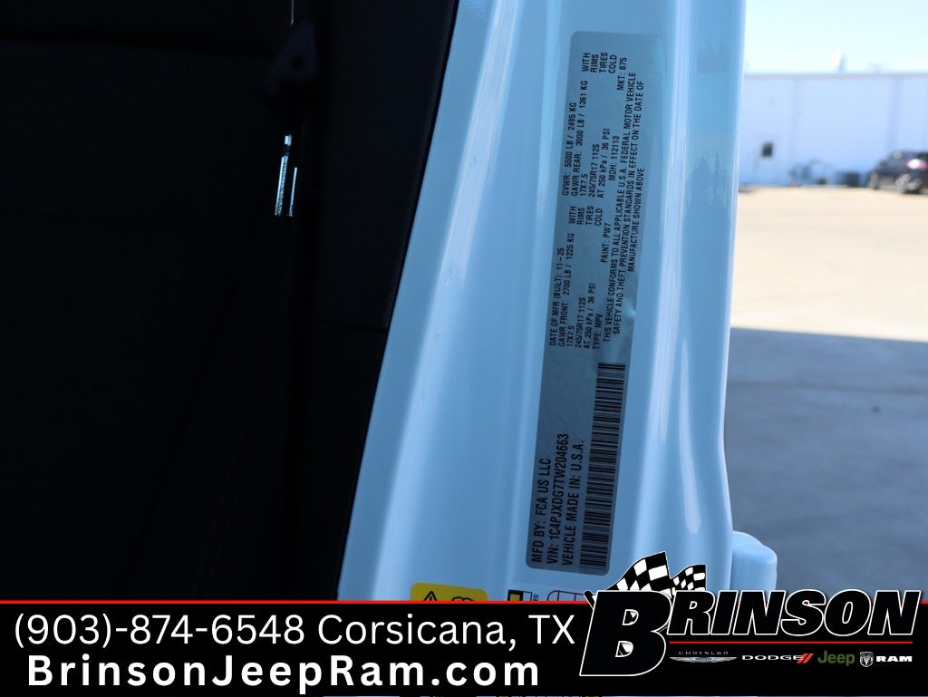 2026 Jeep Wrangler WRANGLER 4-DOOR SPORT S