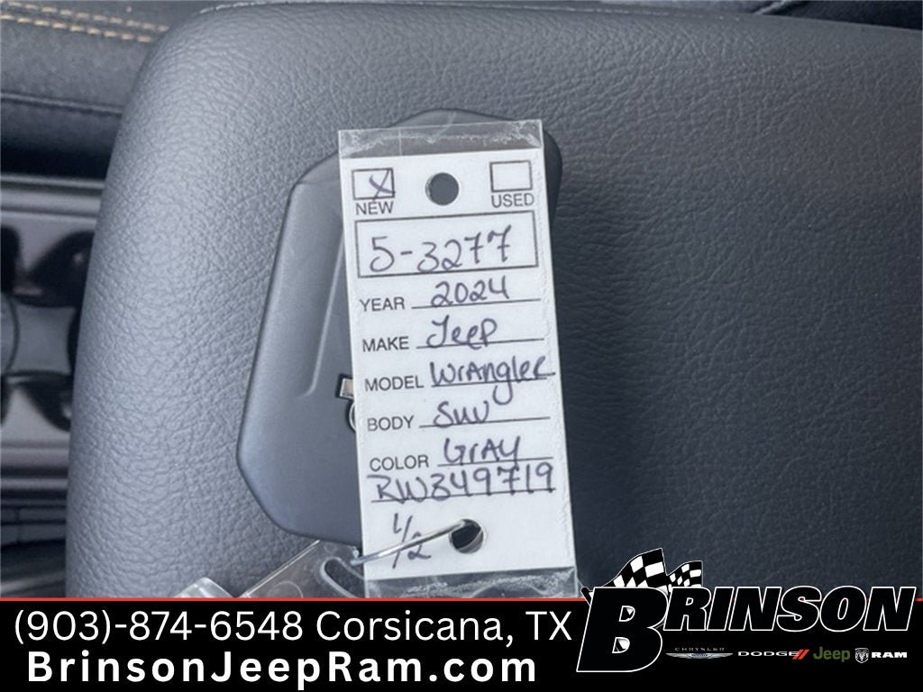 2024 Jeep Wrangler WRANGLER 4-DOOR SPORT S