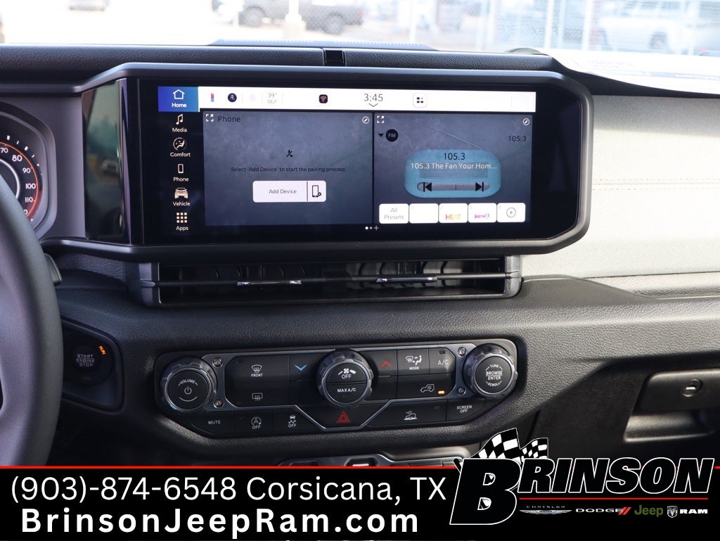 2026 Jeep Wrangler WRANGLER 4-DOOR SPORT S