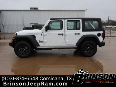 2026 Jeep Wrangler WRANGLER 4-DOOR SPORT