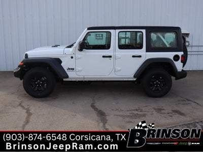 2026 Jeep Wrangler WRANGLER 4-DOOR SPORT