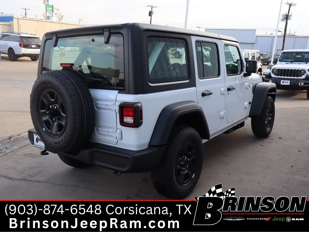 2026 Jeep Wrangler WRANGLER 4-DOOR SPORT