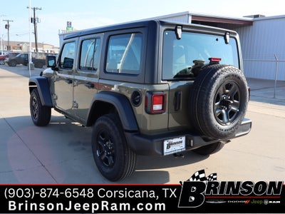 2025 Jeep Wrangler WRANGLER 4-DOOR SPORT