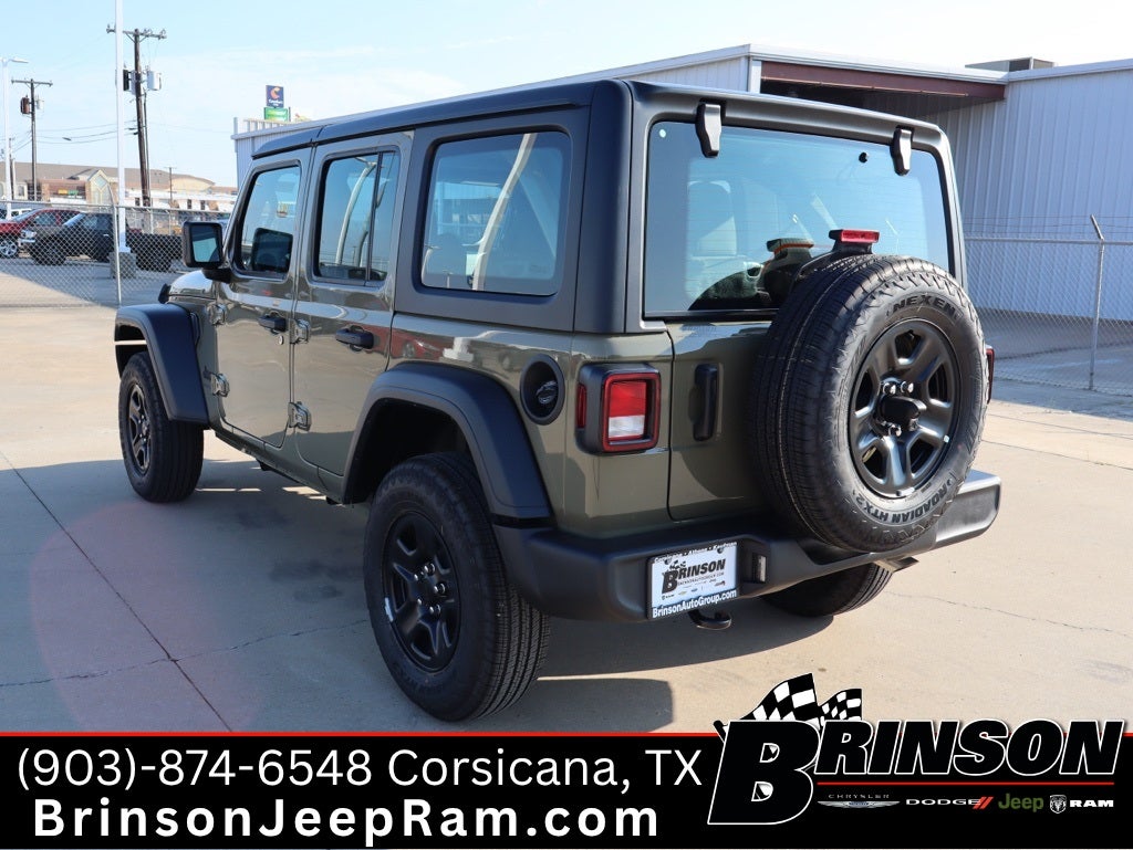 2025 Jeep Wrangler WRANGLER 4-DOOR SPORT