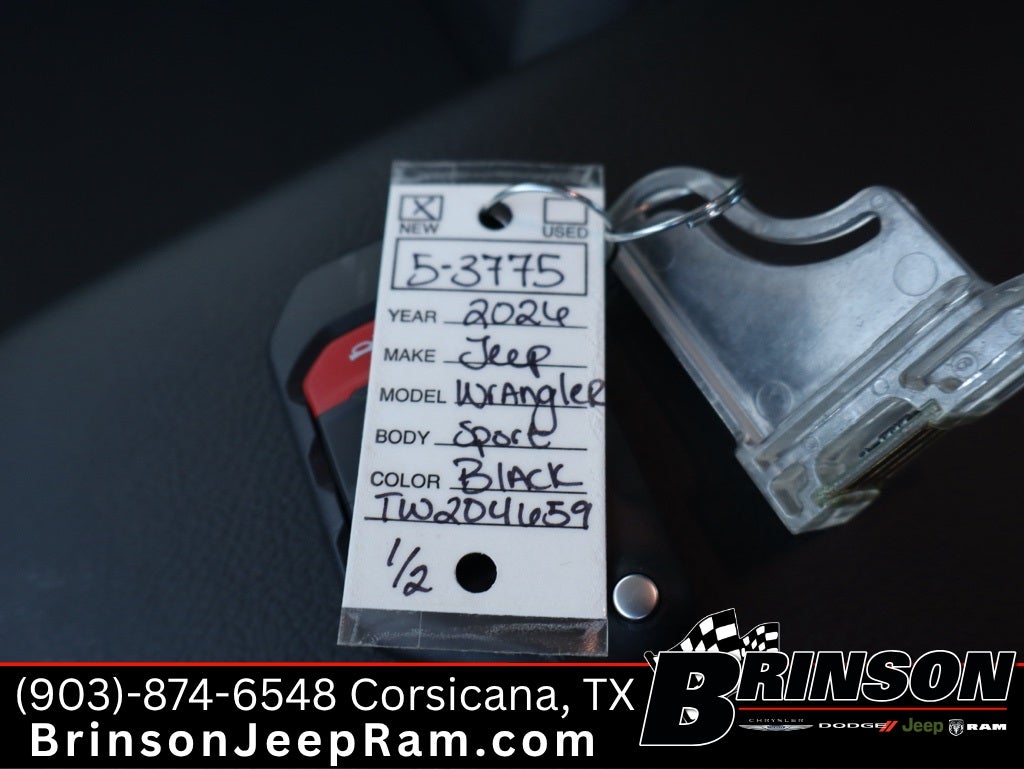 2026 Jeep Wrangler WRANGLER 4-DOOR SPORT