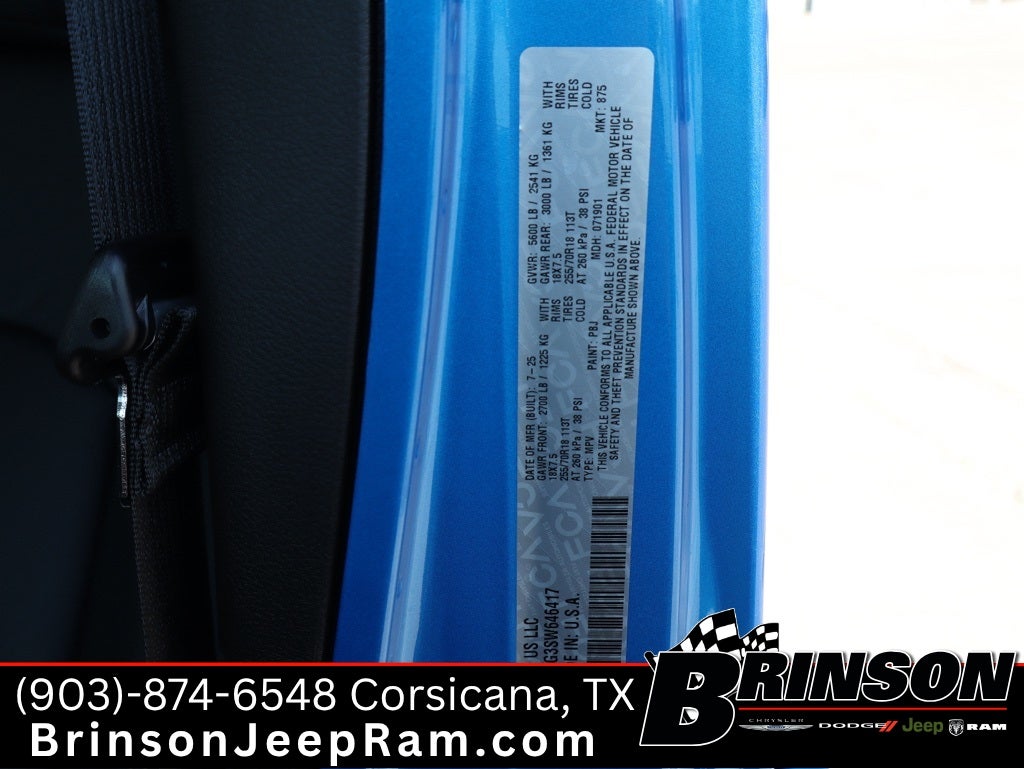 2025 Jeep Wrangler WRANGLER 4-DOOR SAHARA