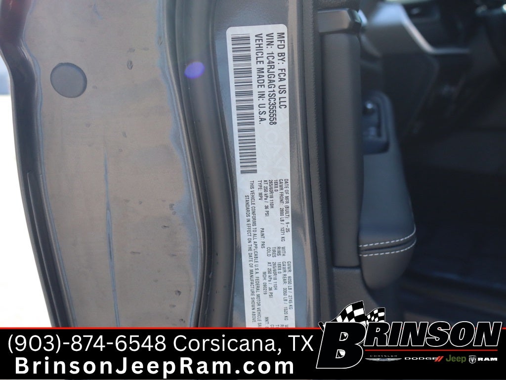 2025 Jeep Grand Cherokee GRAND CHEROKEE ALTITUDE X 4X2