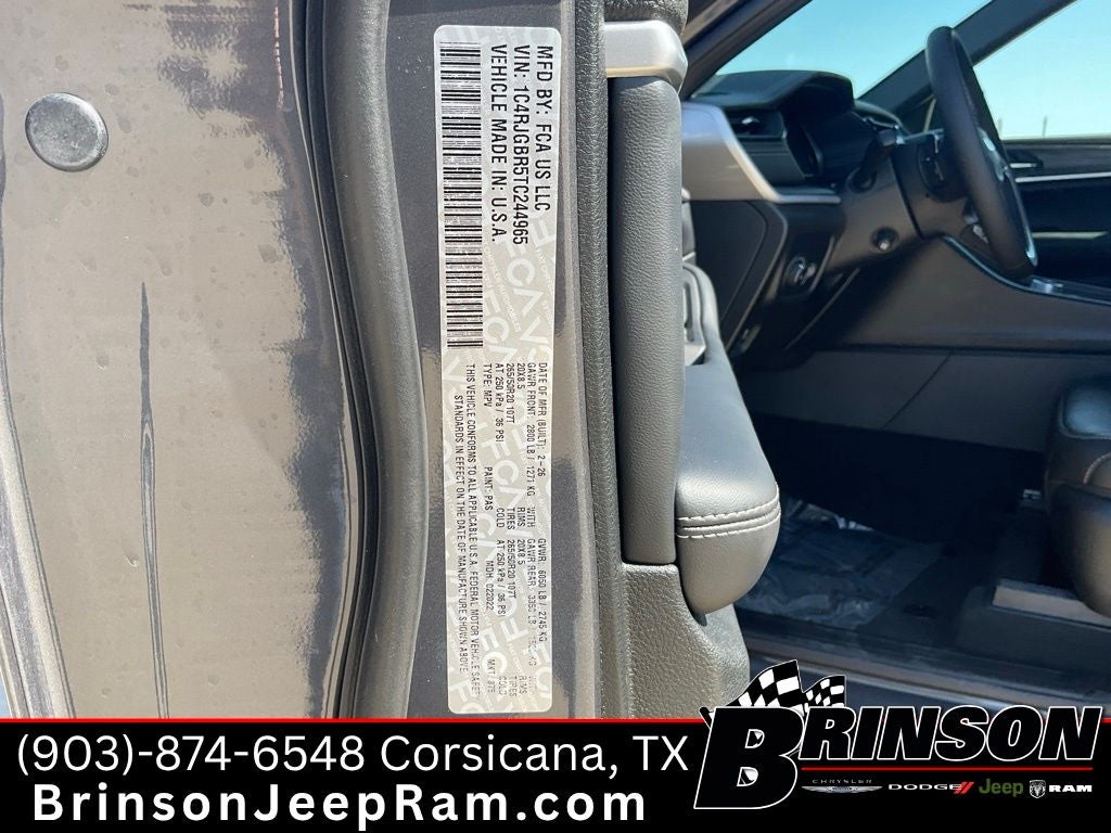 2026 Jeep Grand Cherokee GRAND CHEROKEE LIMITED 4X2