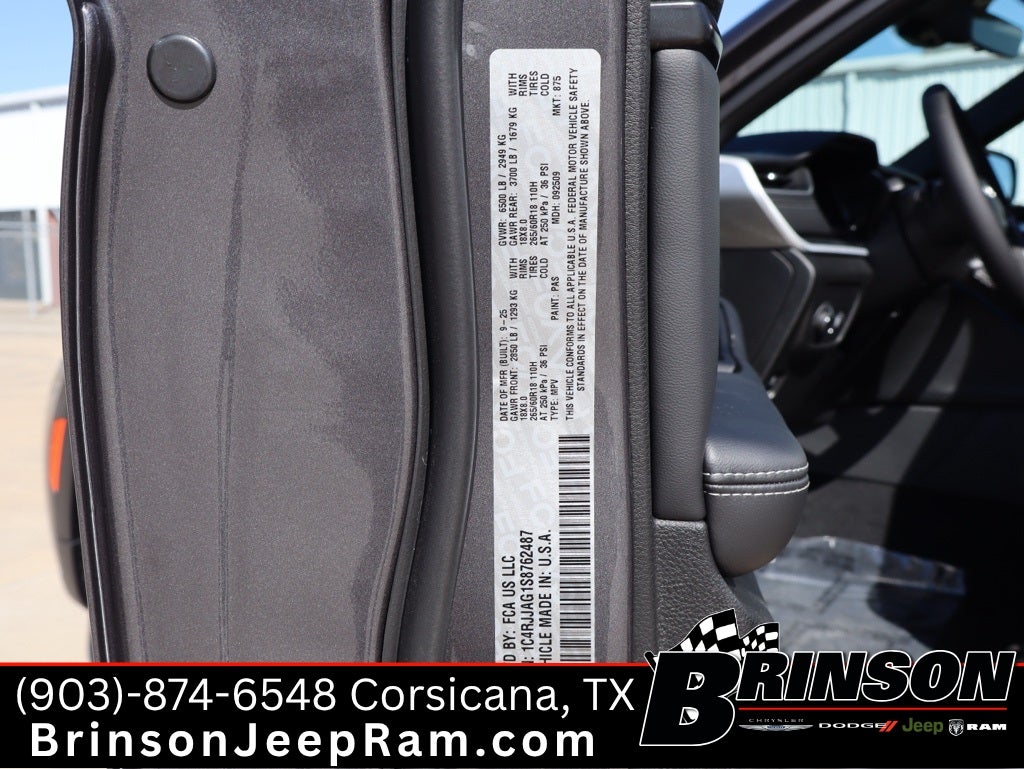 2025 Jeep Grand Cherokee GRAND CHEROKEE L ALTITUDE X 4X2