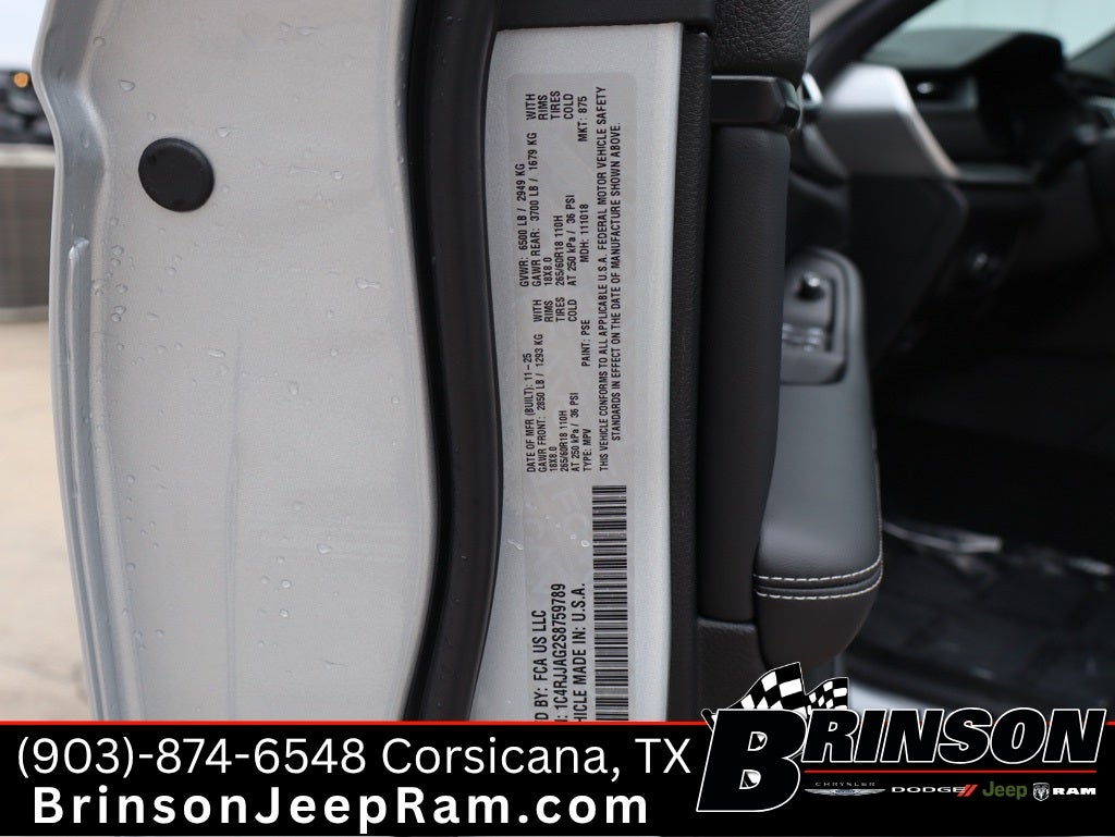 2025 Jeep Grand Cherokee GRAND CHEROKEE L ALTITUDE X 4X2