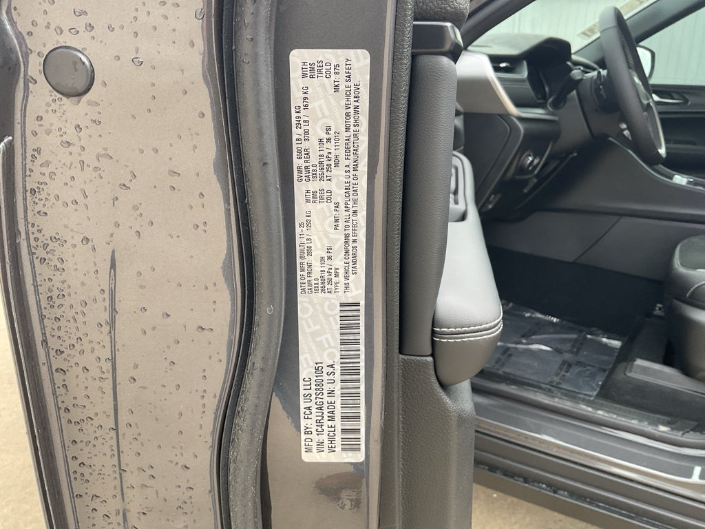 2025 Jeep Grand Cherokee GRAND CHEROKEE L ALTITUDE X 4X2