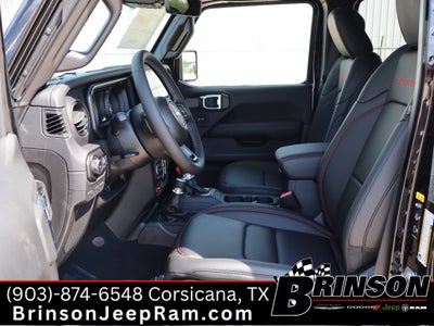 2025 Jeep Wrangler WRANGLER 4-DOOR RUBICON X