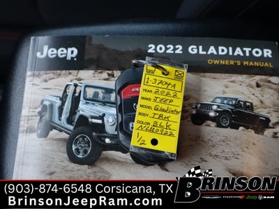 2022 Jeep Gladiator Rubicon 4x4