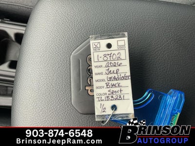 2026 Jeep Gladiator GLADIATOR SPORT S 4X4