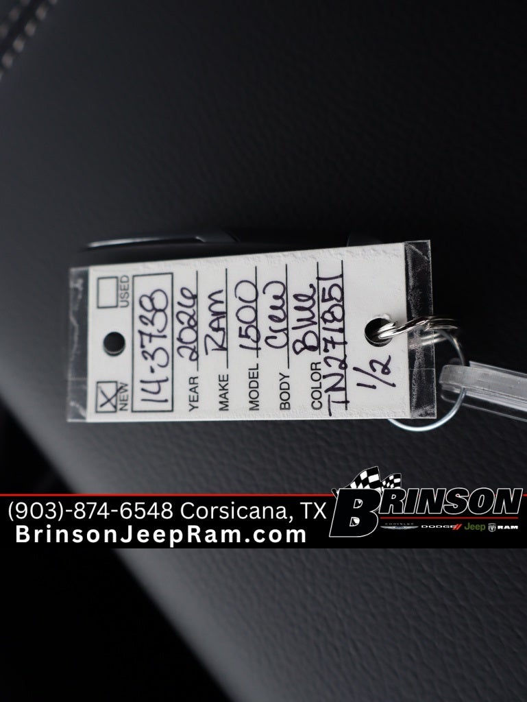 2026 RAM Ram 1500 RAM 1500 BIG HORN CREW CAB 4X2 5'7' BOX