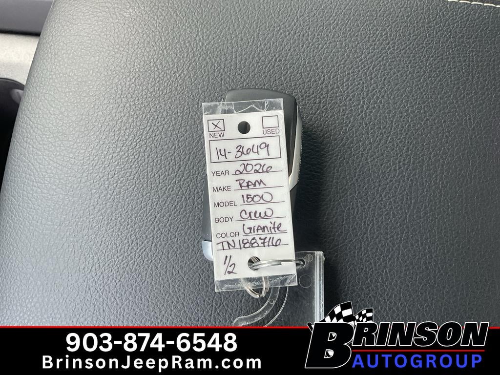 2026 RAM Ram 1500 RAM 1500 BIG HORN CREW CAB 4X2 5'7' BOX