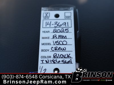 2026 RAM Ram 1500 RAM 1500 LONE STAR CREW CAB 4X4 5'7' BOX