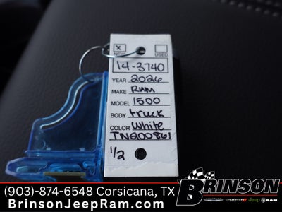 2026 RAM Ram 1500 RAM 1500 LONE STAR CREW CAB 4X4 5'7' BOX