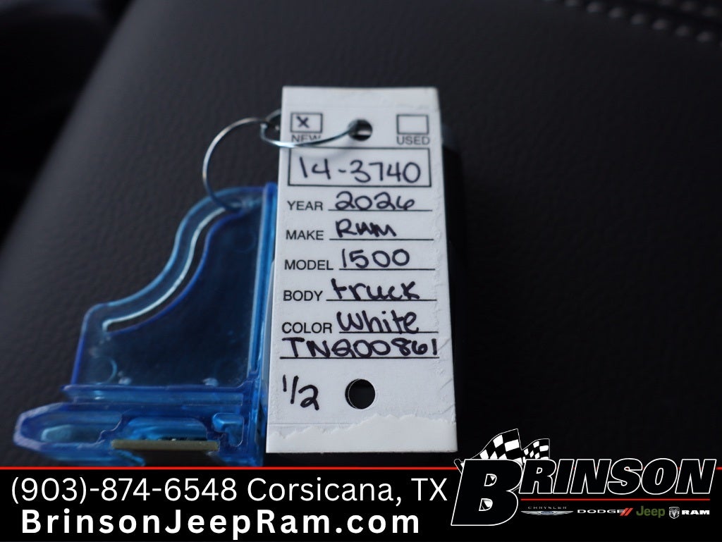 2026 RAM Ram 1500 RAM 1500 LONE STAR CREW CAB 4X4 5'7' BOX