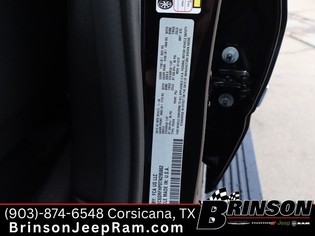 2026 RAM Ram 1500 RAM 1500 LIMITED CREW CAB 4X4 5'7' BOX