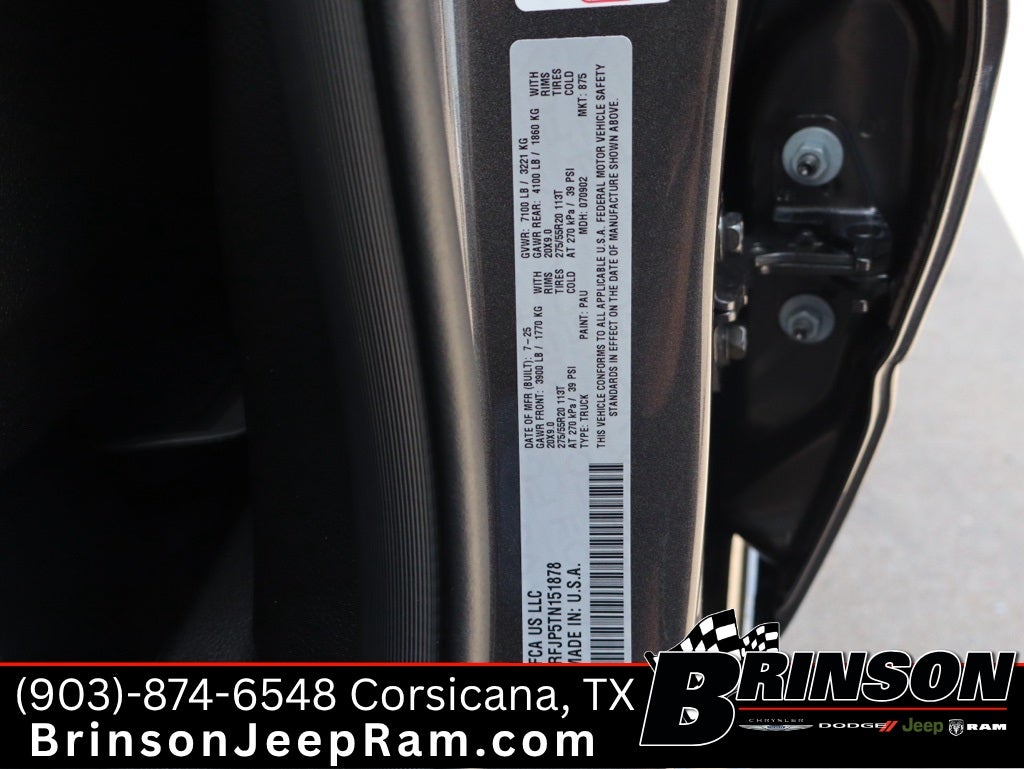 2026 RAM Ram 1500 RAM 1500 LARAMIE CREW CAB 4X4 5'7' BOX