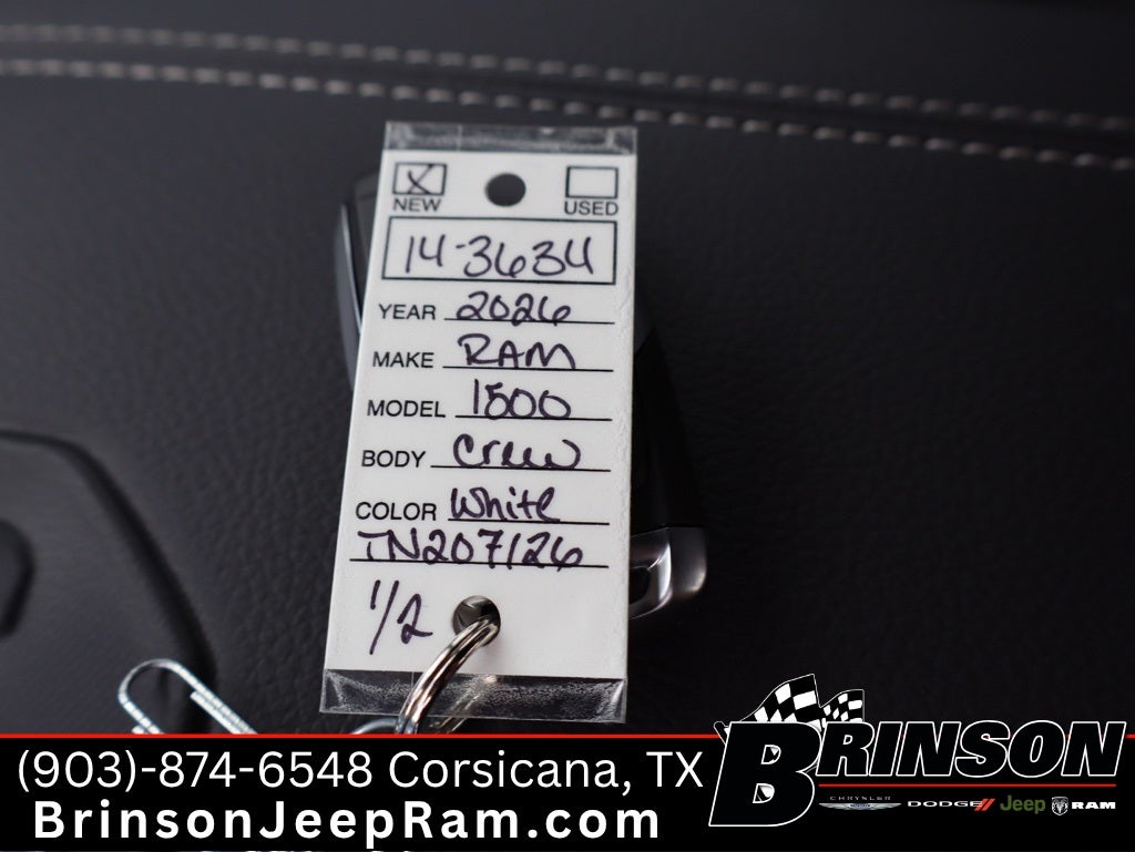 2026 RAM Ram 1500 RAM 1500 LARAMIE CREW CAB 4X4 5'7' BOX