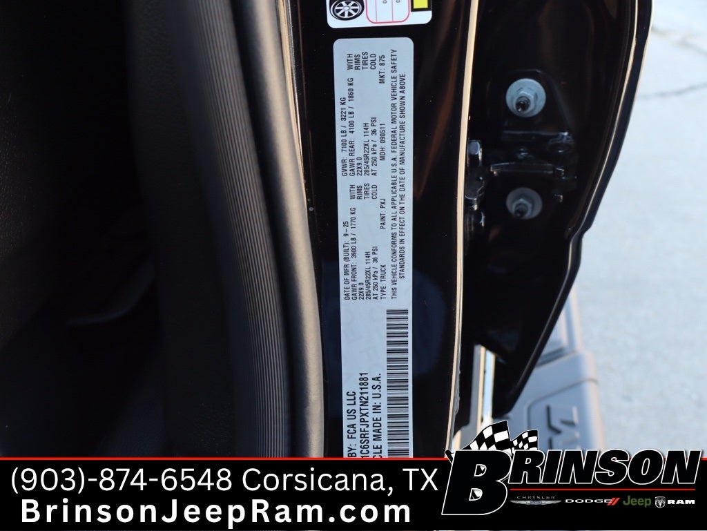 2026 RAM Ram 1500 RAM 1500 LARAMIE CREW CAB 4X4 5'7' BOX