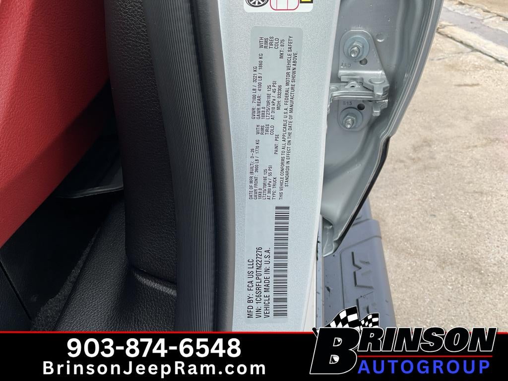 2026 RAM Ram 1500 RAM 1500 REBEL CREW CAB 4X4 5'7' BOX