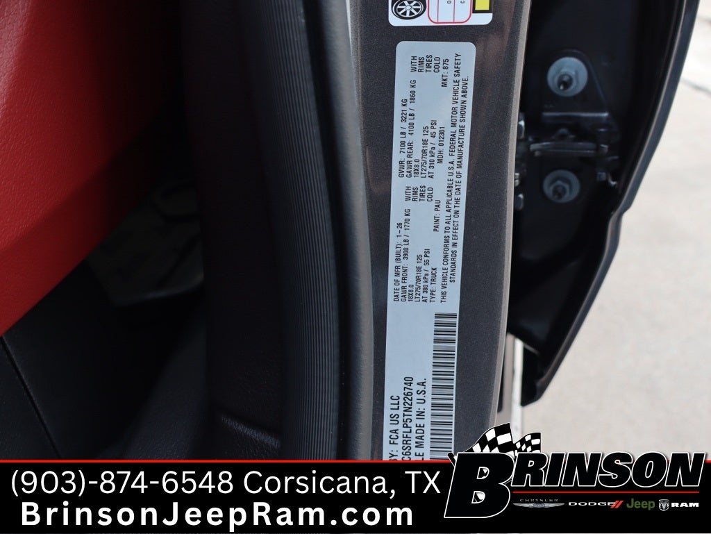 2026 RAM Ram 1500 RAM 1500 REBEL CREW CAB 4X4 5'7' BOX