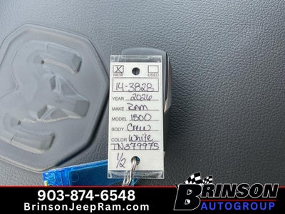 2026 RAM Ram 1500 RAM 1500 REBEL CREW CAB 4X4 5'7' BOX