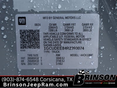 2024 Chevrolet Silverado 1500 4WD Crew Cab Short Bed RST