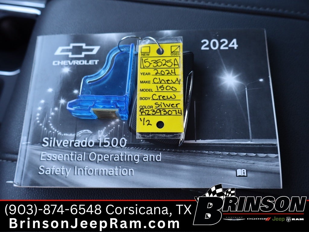 2024 Chevrolet Silverado 1500 4WD Crew Cab Short Bed RST