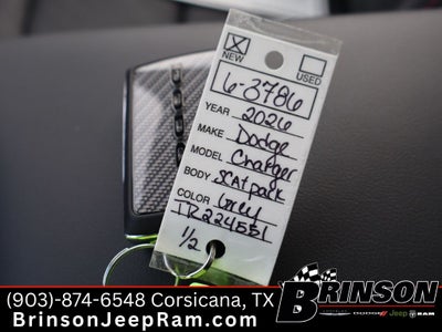 2026 Dodge Charger CHARGER SCAT PACK PLUS 2-DOOR AWD