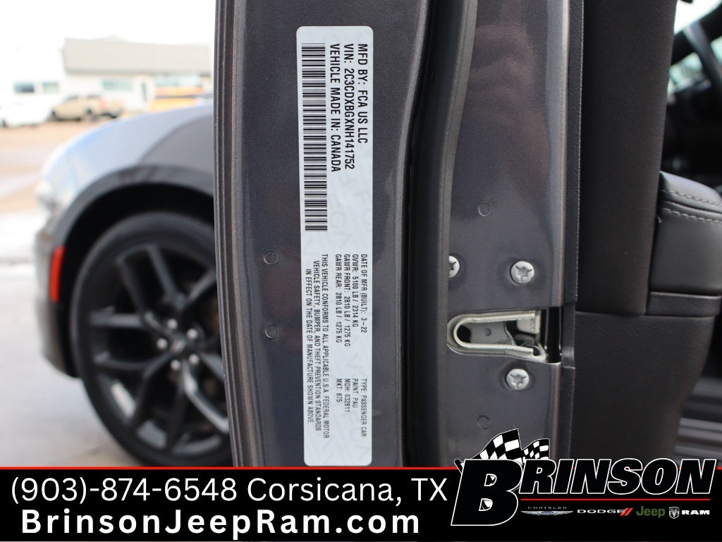 2022 Dodge Charger SXT RWD