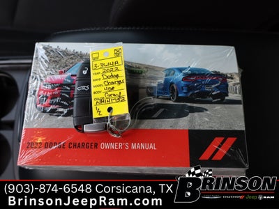 2022 Dodge Charger SXT RWD