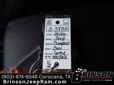 2026 Jeep Compass COMPASS LATITUDE ALTITUDE 4X4