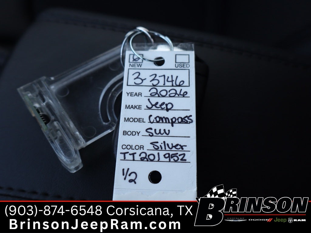 2026 Jeep Compass COMPASS LATITUDE ALTITUDE 4X4