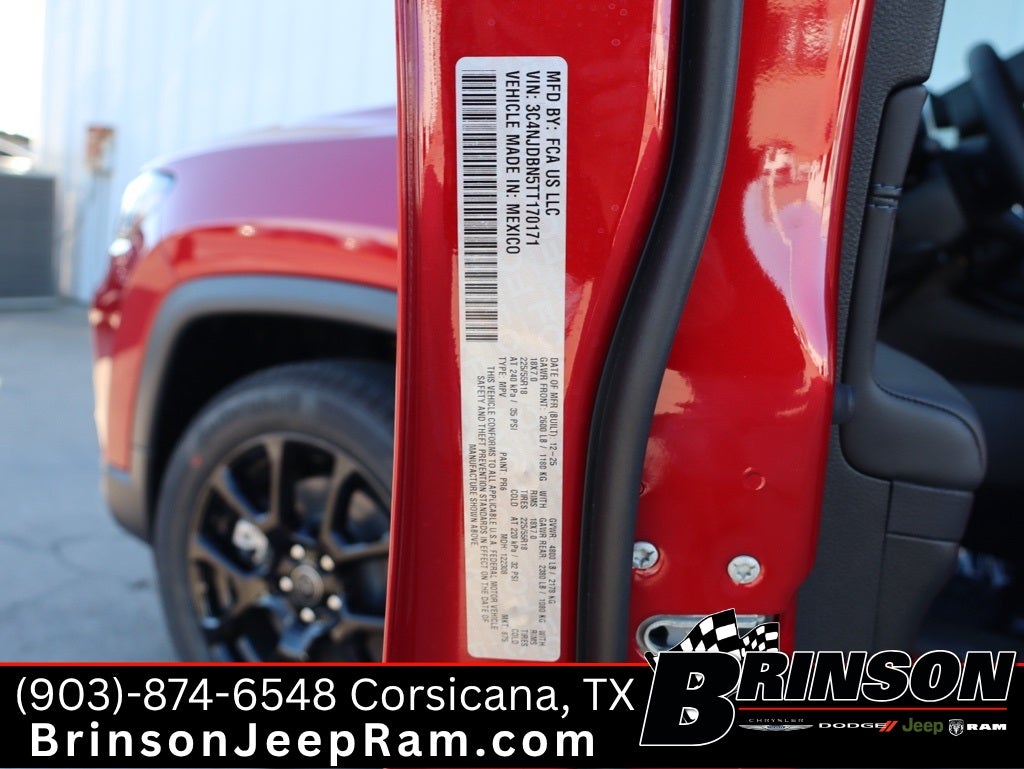 2026 Jeep Compass COMPASS LATITUDE ALTITUDE 4X4