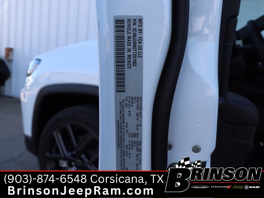 2026 Jeep Compass COMPASS LATITUDE ALTITUDE 4X4