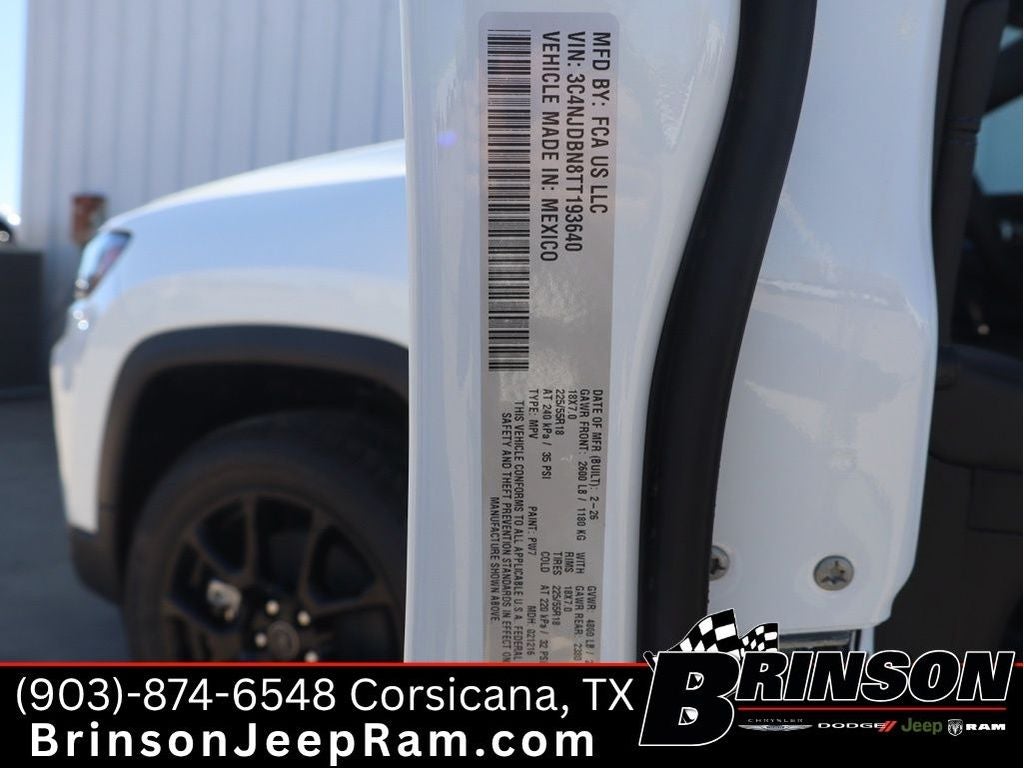 2026 Jeep Compass COMPASS LATITUDE ALTITUDE 4X4