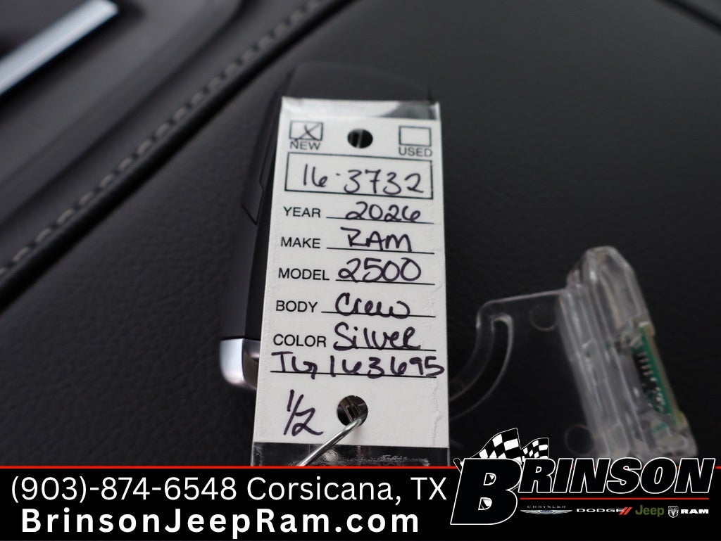 2026 RAM Ram 2500 RAM 2500 WARLOCK CREW CAB 4X4 6'4' BOX