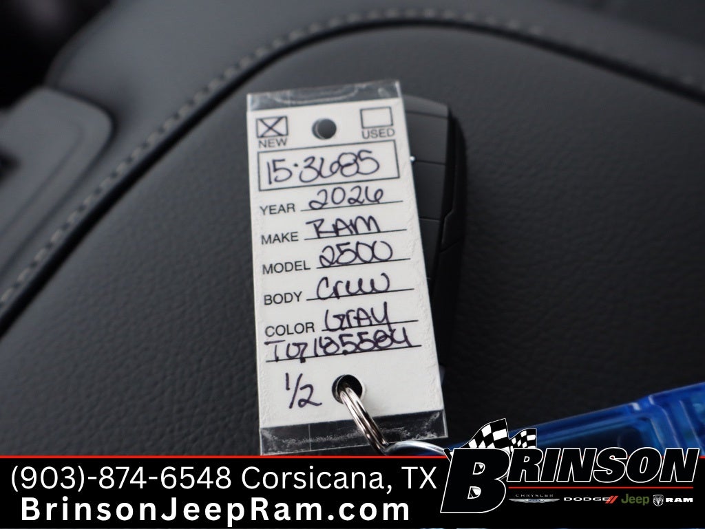 2026 RAM Ram 2500 RAM 2500 WARLOCK CREW CAB 4X4 6'4' BOX