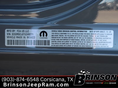 2026 RAM Ram 2500 RAM 2500 WARLOCK CREW CAB 4X4 6'4' BOX