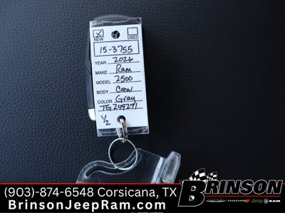 2026 RAM Ram 2500 RAM 2500 WARLOCK CREW CAB 4X4 6'4' BOX